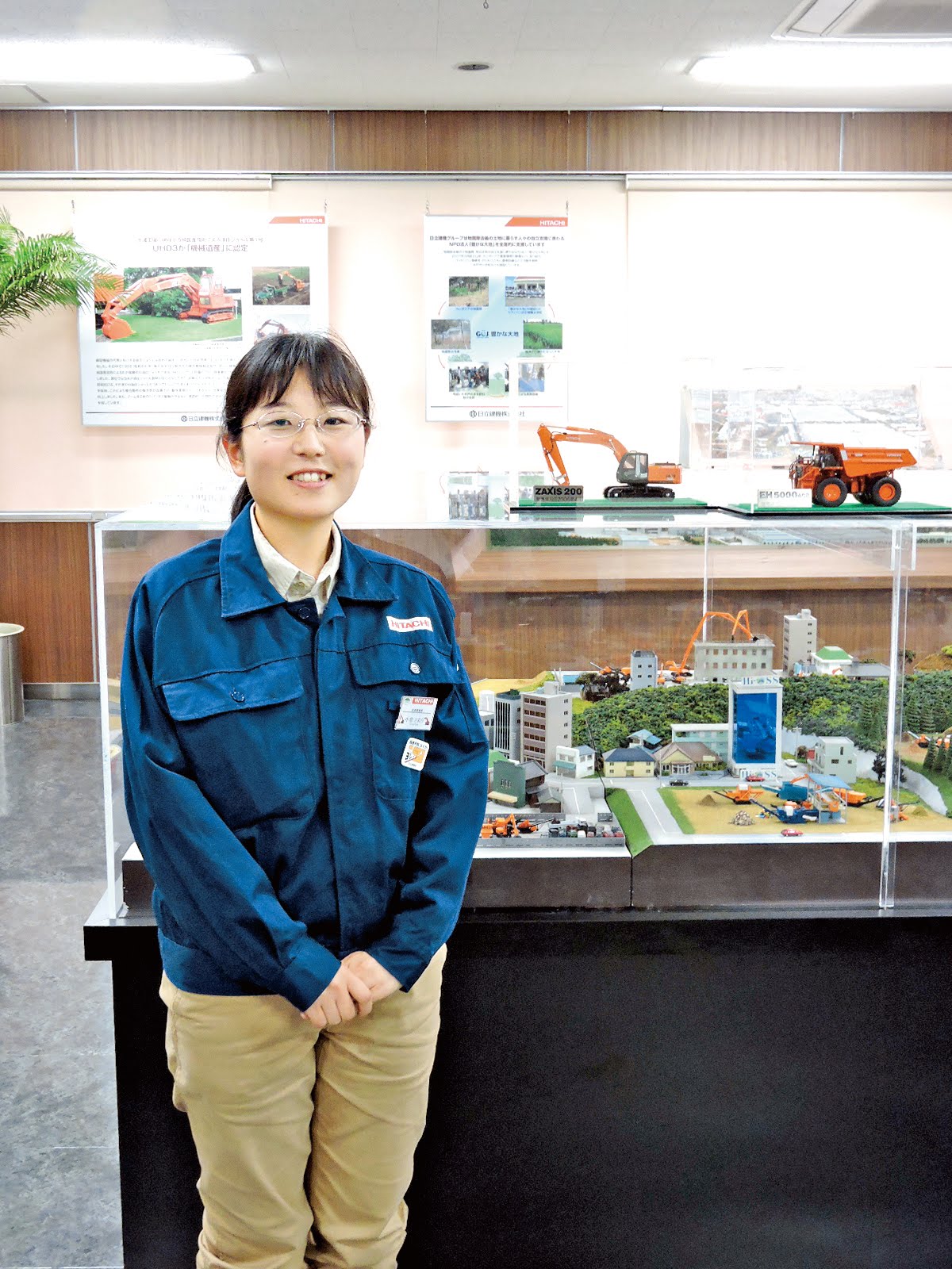 【凜】日立建機 生産・調達本部生産調査部・小倉さおりさん 日刊建設工業新聞ブログ