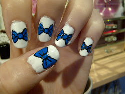 nail bow designs tie