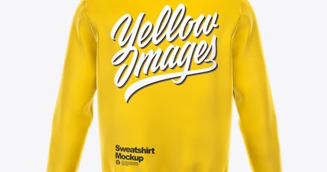 Download Free Sweatshirt Mockup Back View Free Mockup Templates.