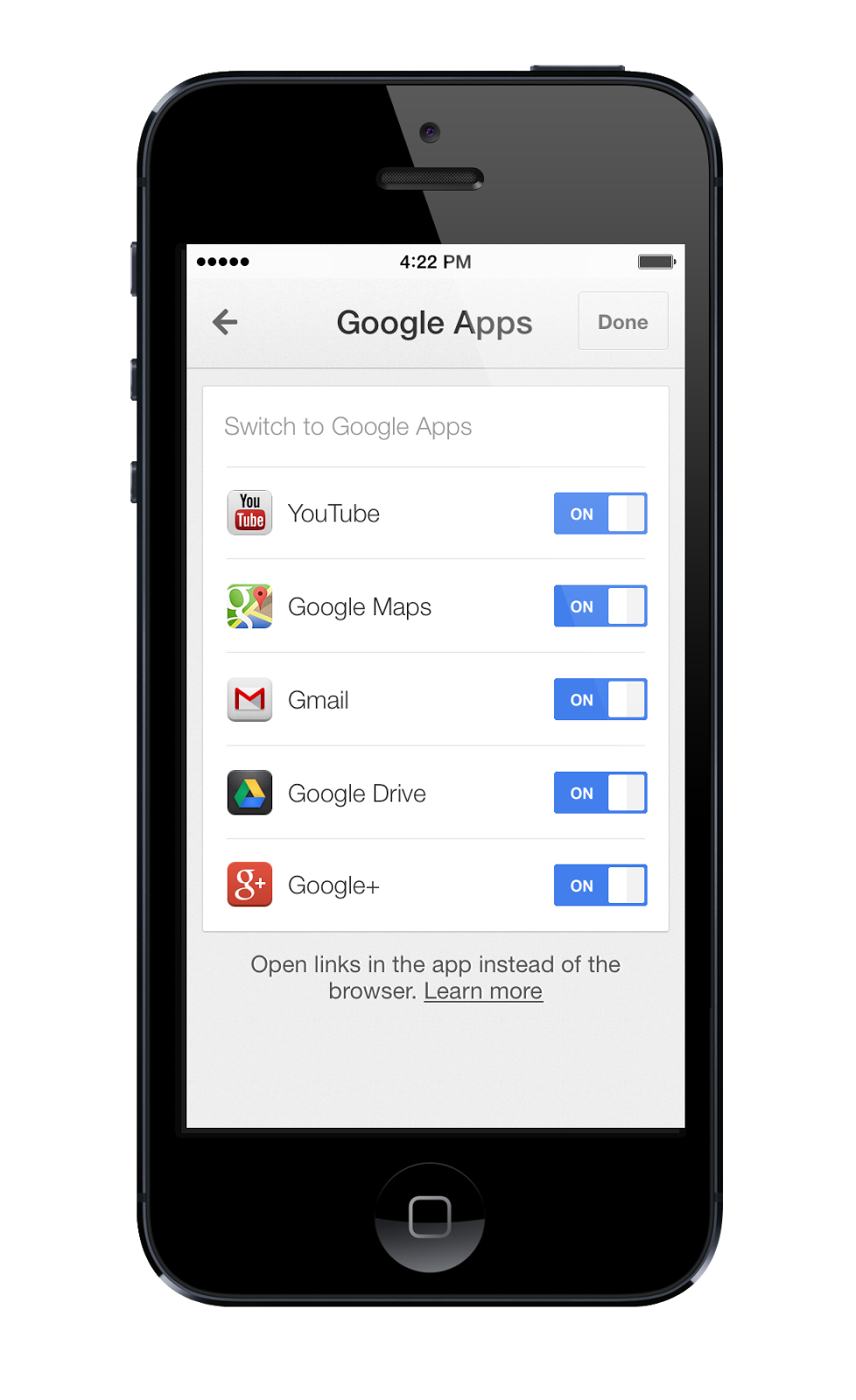 A new Chrome for a new iOS: Better Google Apps integration and improved ...