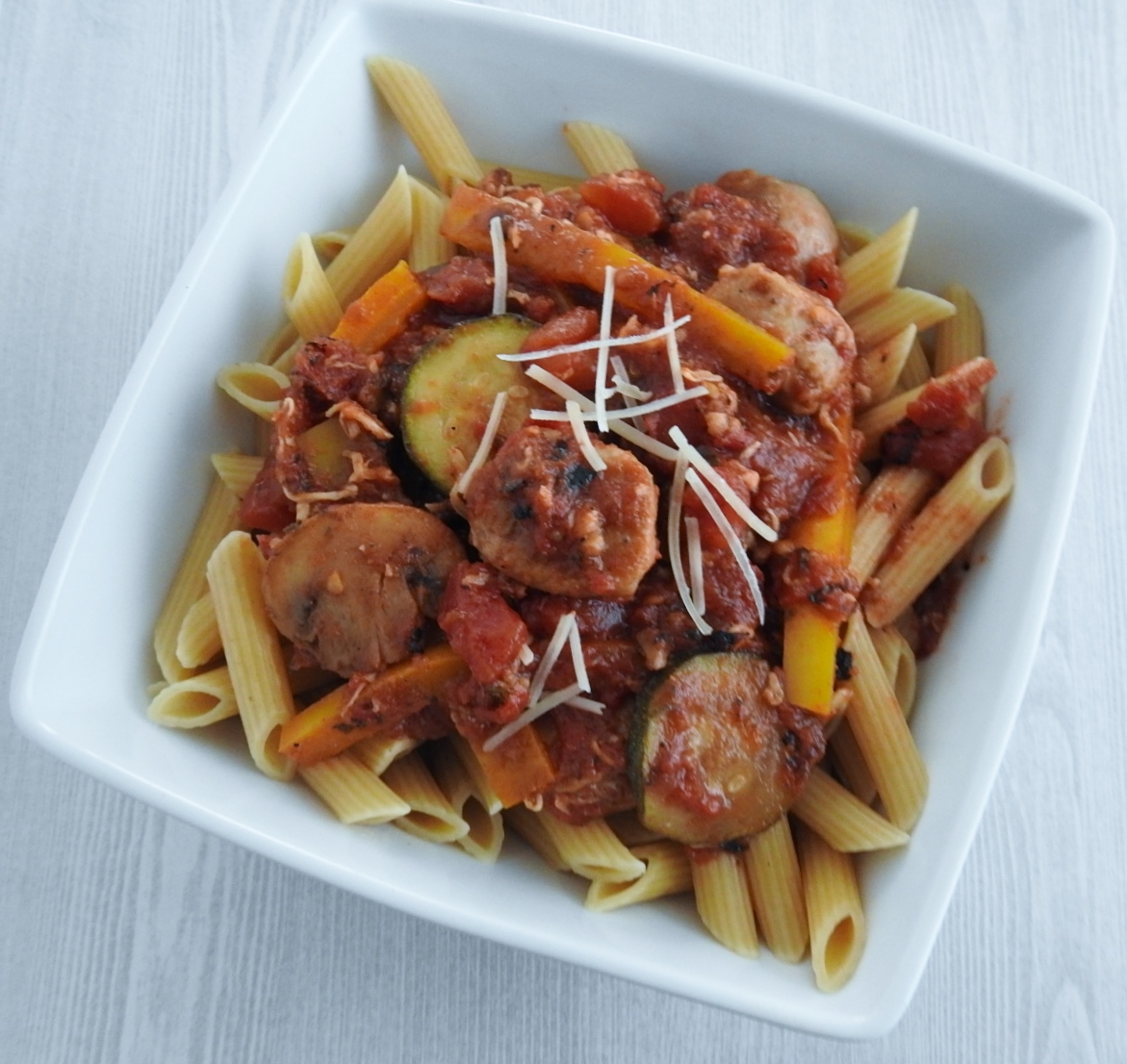 Italian Sausage Marinara with Penne