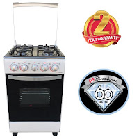 Binatone FGC-501AGS Standing Gas Cooker + Oven - Silver jumia kenya john wa jumia