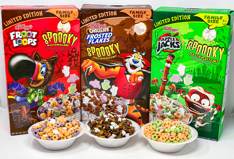 Tales of the Flowers Halloween Treats Saturday Morning Cereals