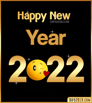 ▷ Happy New Year 2022 GiF 【º‿º】
