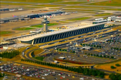 Washington Dulles International Airport in the downtown suburbs of WashingtonDC, Chantilly, Virginia, the largest airports in the world is situated.