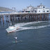 Man was arrested for breaking social distancing rules - by paddle boarding alone with nobody