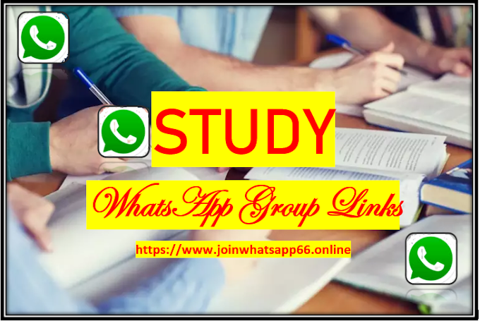 Study WhatsApp Group links 2021