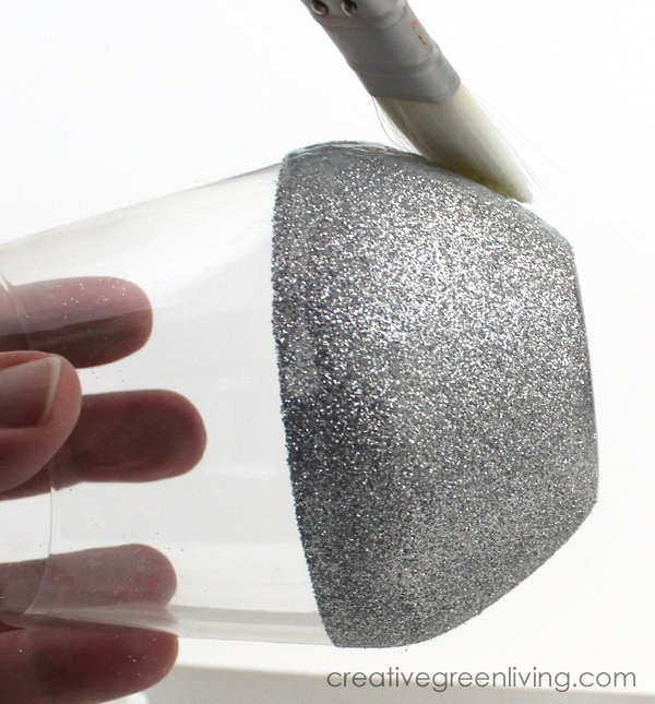 How to Make DIY Glitter Wine Glasses Creative Green Living