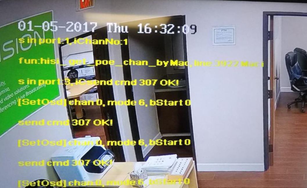 Display POS information on Hikvision NVR with RS232 to Ethernet Server