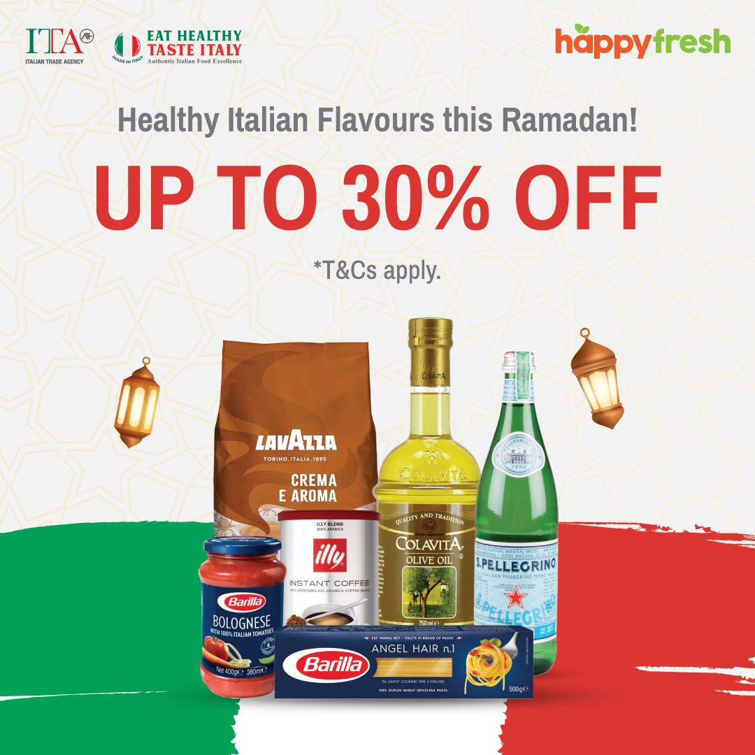 happyfresh malaysia: making merry meals with healthy, made-in-italy ingredients