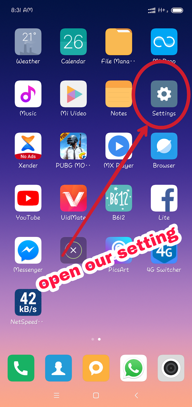 How to use Mi 6 pro full screen display . how to make full screen