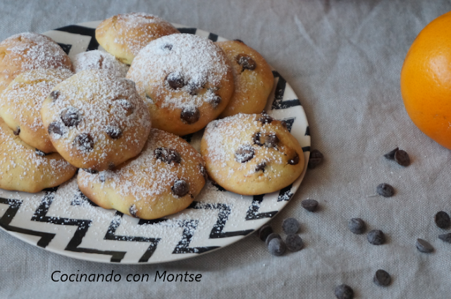 Galletas De Naranja Y Chocolate
