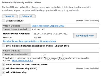 trình điều khiển intel