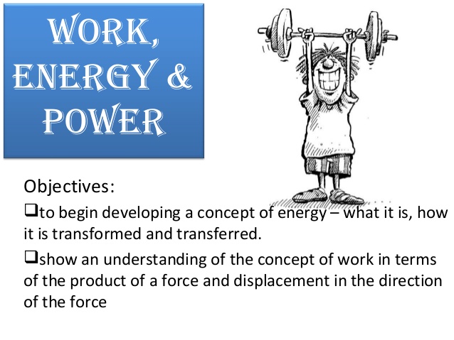 WORK AND POWER