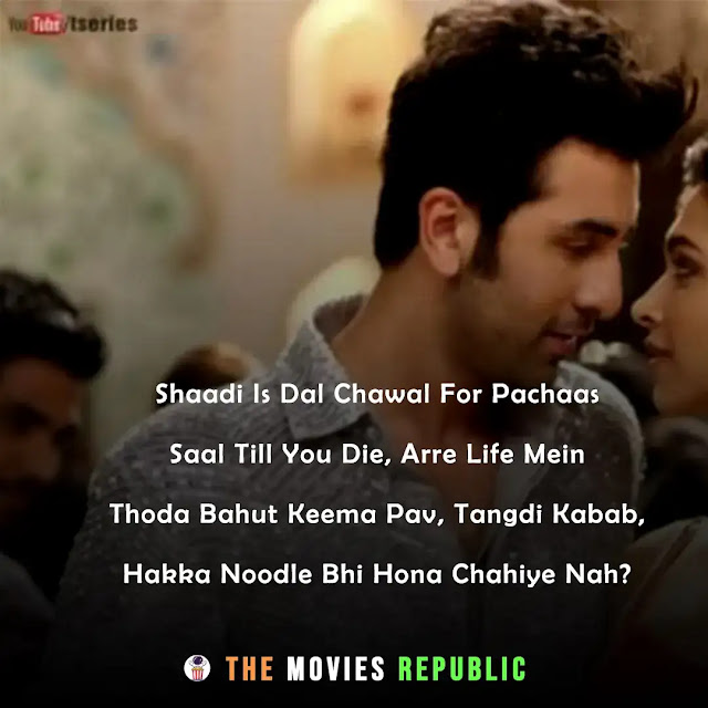 yeh jawani hai diwani movie dialogues, yeh jawani hai diwani movie quotes, yeh jawani hai diwani movie shayari, yeh jawani hai diwani movie status, yeh jawani hai diwani movie captions