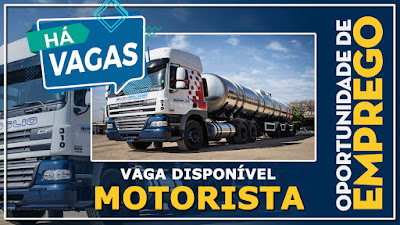 vaga para motorista