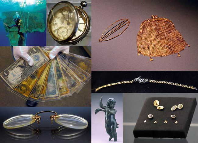 Dagensinn: A collection of things from "Titanic" sold at auction