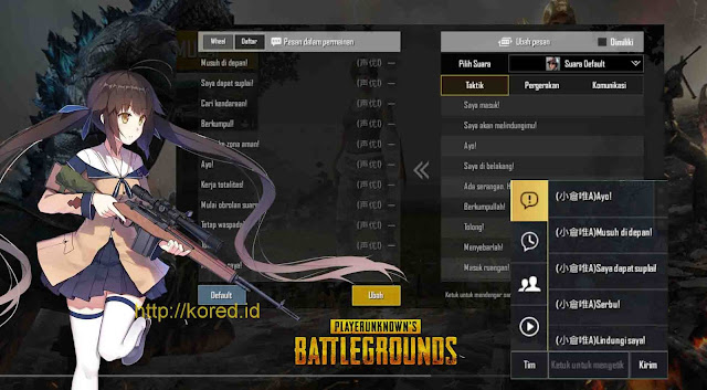 Save Game Voice Chat Jepang Pubg Mobile 0.13.0