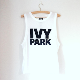 Ivy Park black and white logo t-shirt