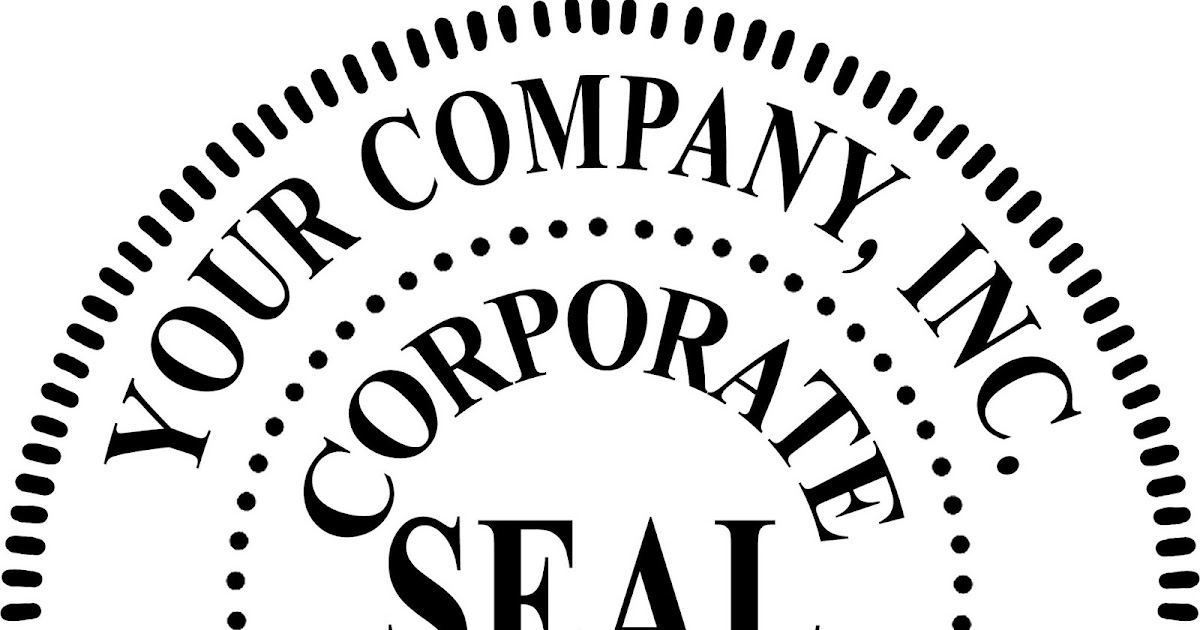 Company Seal Stamp Template ~ Certificate Letter Company Seal Stamp Template ~ Certificate Letter