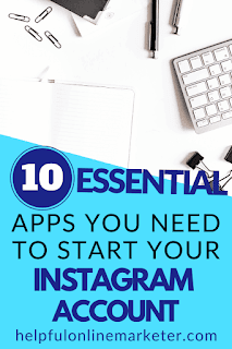 Are you just starting an Instagram account and not sure what apps to use? In my blog post I share with you a list of free apps you can use to start growing a following on Instagram.#instagramtips #socialmediatips