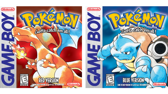 Pokemon red y blue