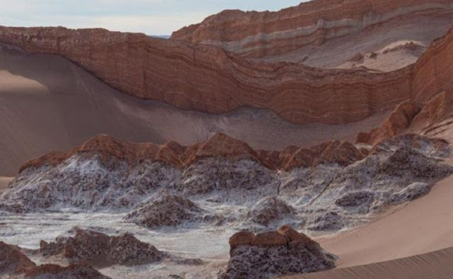 Уникальные бактерии  пустыни Атакама в Чили 
