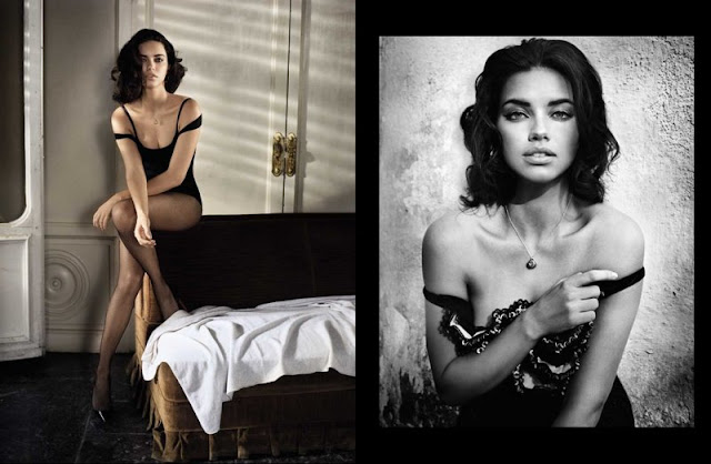 Adriana Lima for Vogue Spain June 2010 by Vincent Peters