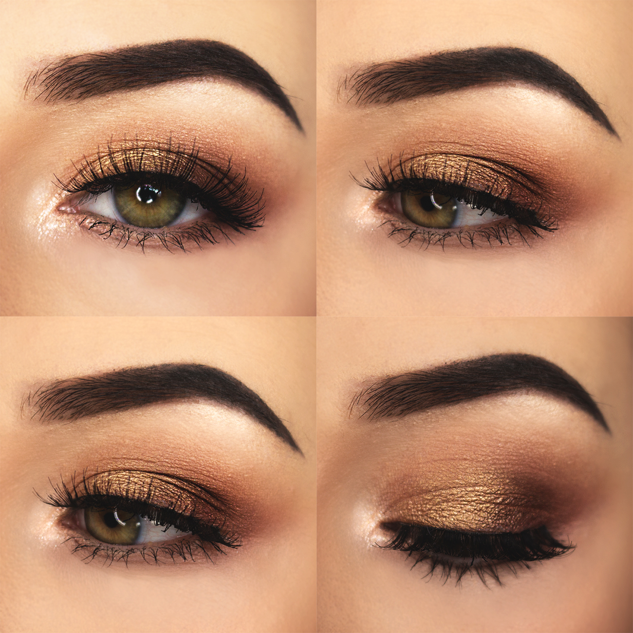 Warm Summer Eye Makeup. Gemma Louise