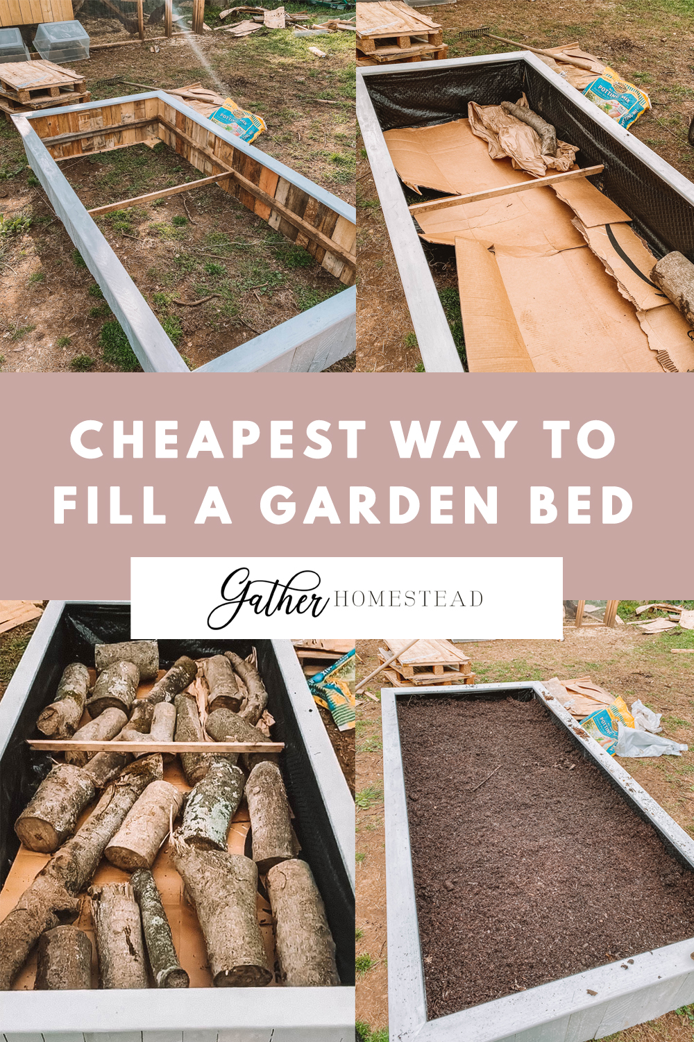 How To Fill A Garden Bed For Free