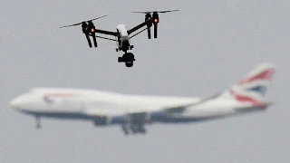 Drone and Plane