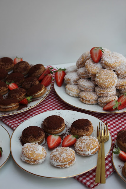 Gefüllte Tiramisu Eierplätzchen