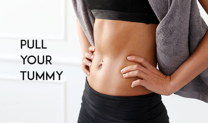 Pull in your tummy | Health Fitness Guide for Beginners | NeoStopZone