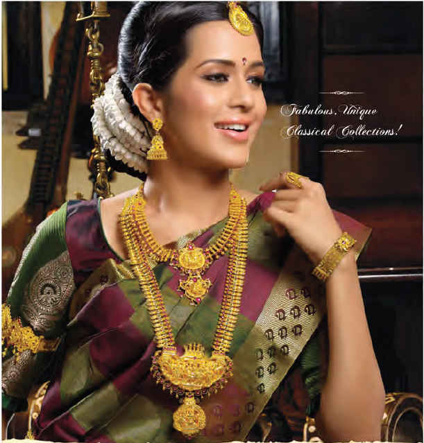 TELUGU WEB WORLD: BEAUTIFUL INDIAN WOMEN WITH HUGE TRADITIONAL GOLDEN ...