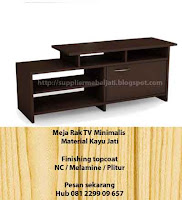 Jual mebel  furniture  jepara Rak  Meja TV  Jati Minimalis