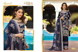 Cosmos Aayra vol 15 Pakistani Suit and salwar Kameez