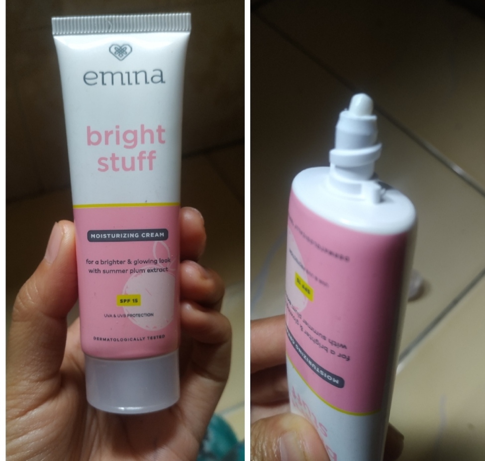 Review dan Ingredients Emina Bright Stuff Moisturizing Cream SKINCAPEDIA
