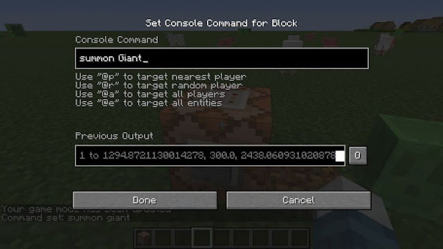 How to use the summon command in Minecraft Pocket Edition