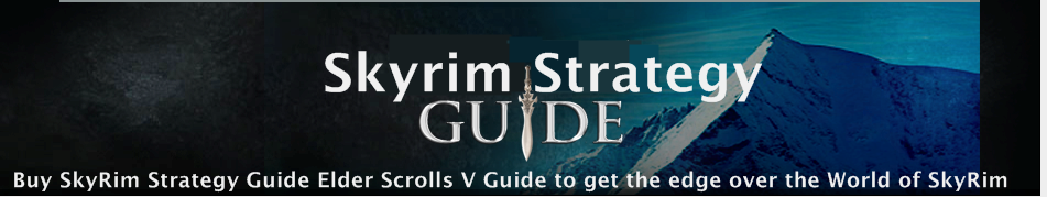 Skyrim Strategy Guide I Buy SkyRim Strategy Guide Elder Scrolls V