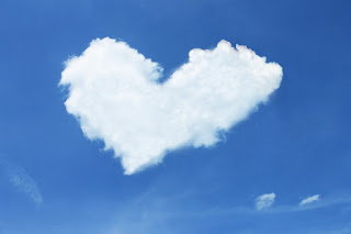image from Stux on Pixabay shows a cloud heart photographed against a bright blue sky Link opens in a new tab