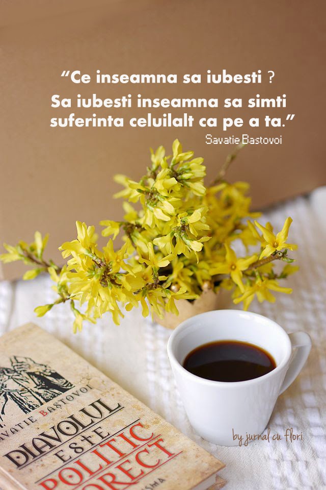 citat savatie bastovoi ce este iubirea flori galbene forsitia ceasca cafea