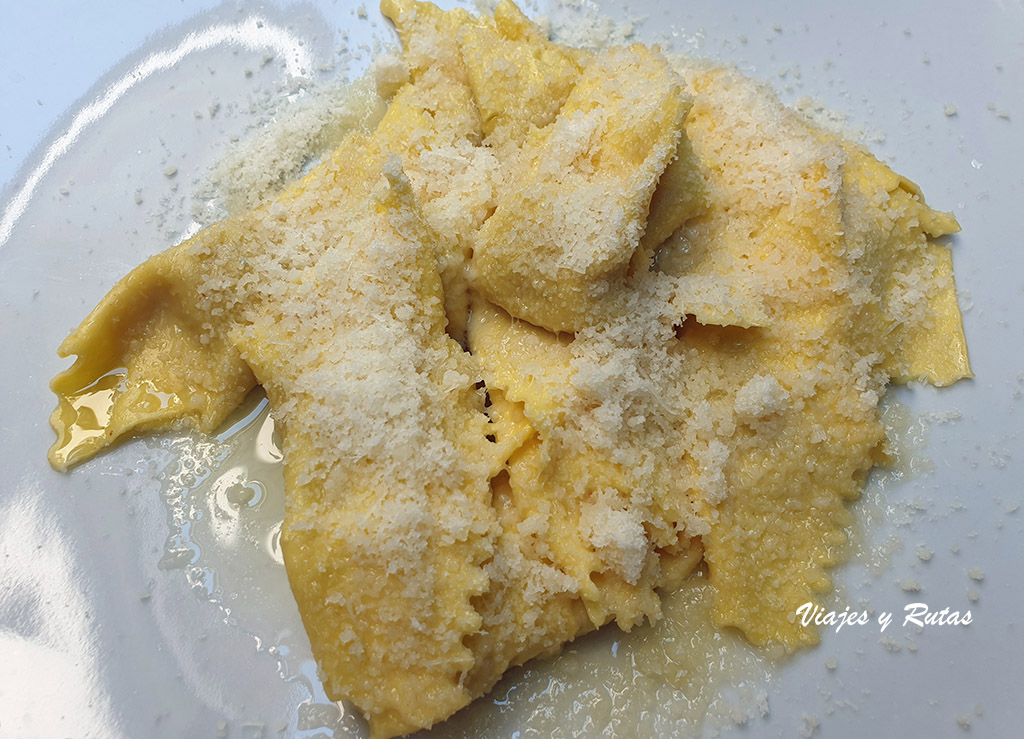 Casoncello a la bresciana de L'oste Sobrio de Brescia