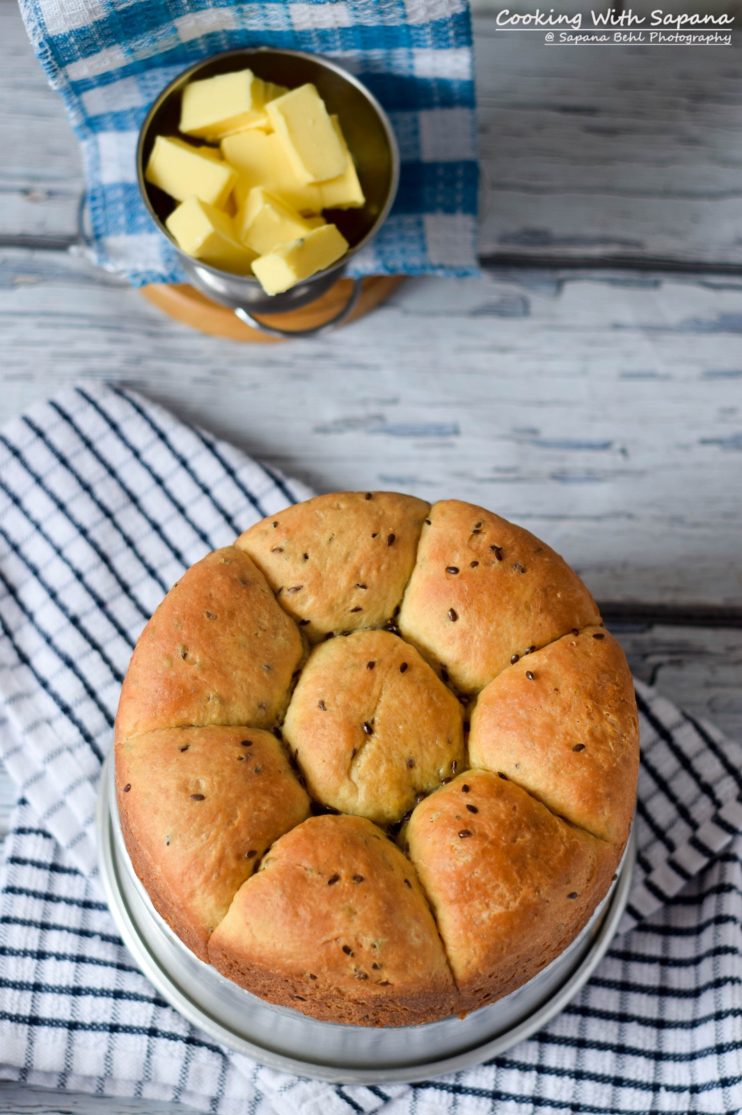 Flax Seeds Dinner Rolls Cooking With Sapana