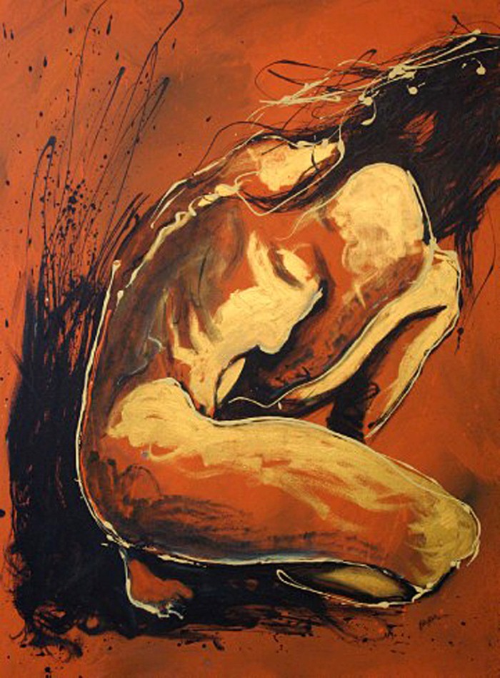 Портрет акрилом. Colin Staples Colin Staples