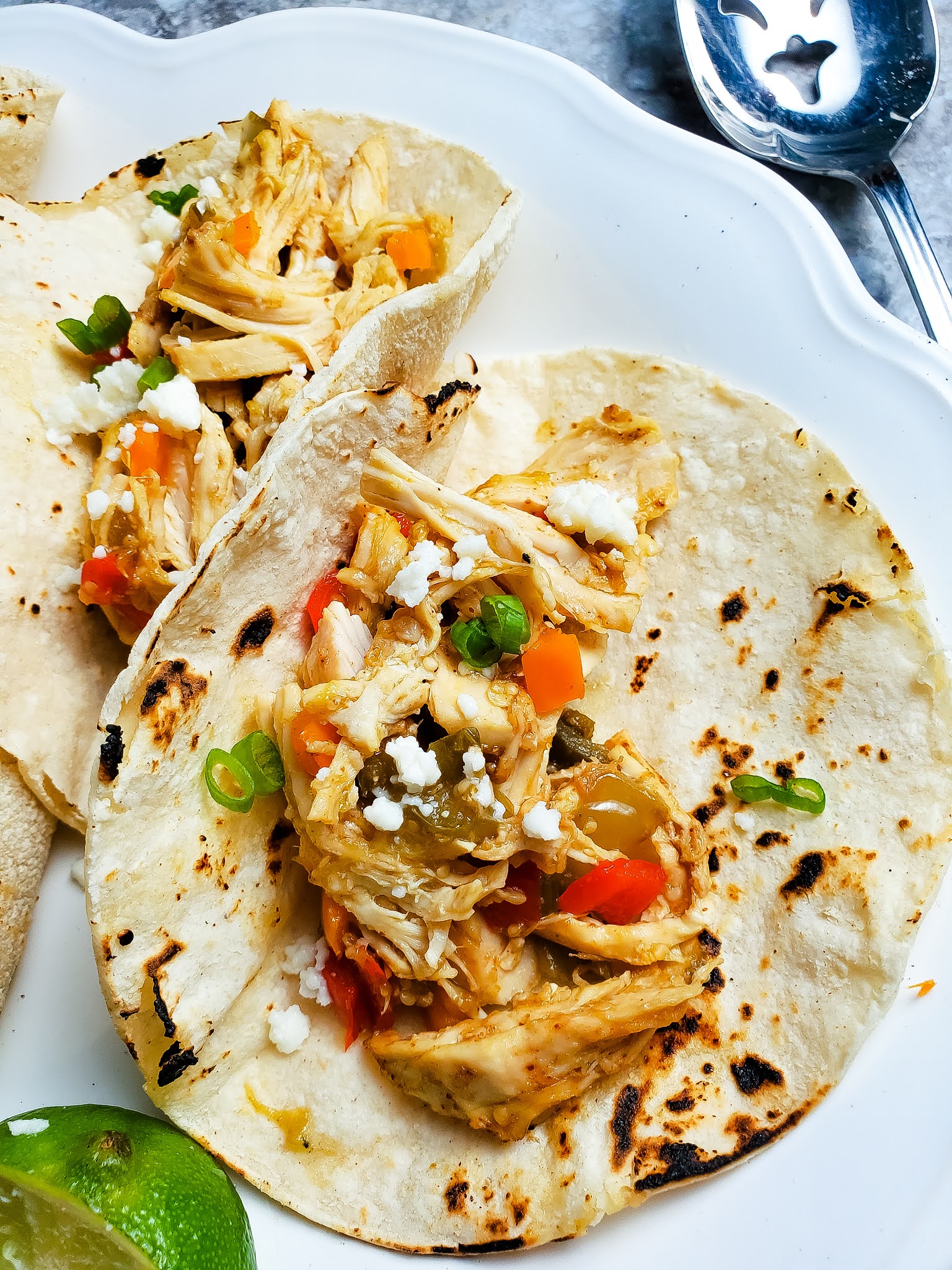Slice of Southern: Taco Tuesday: Chicken & Bell Pepper Tacos