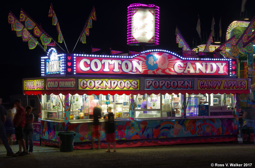 Ross Walker photography Bear Lake County Fair After Dark