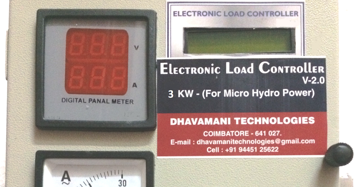 Manufacturers of Electronic Load Controller (E.L.C)(for hydro power