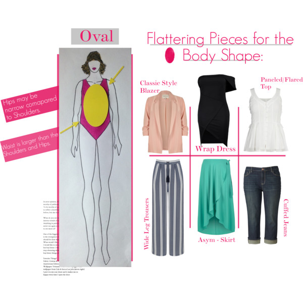 That Fashion Chick How to Flattering Pieces for the Oval Body Shape