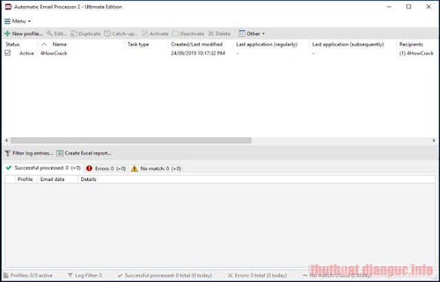 Download Gillmeister Automatic Email Processor Ultimate 2.2.3 Full Crack