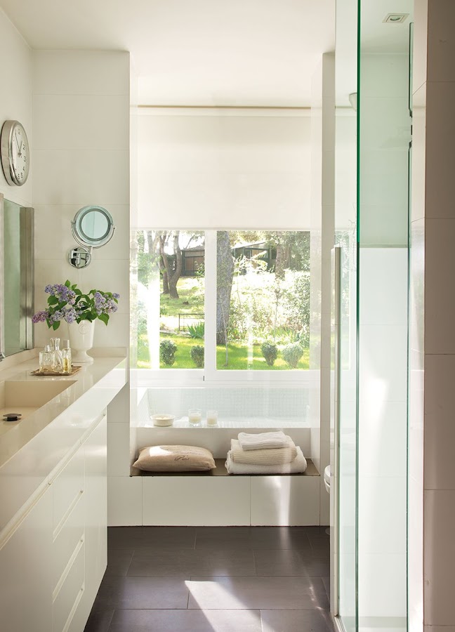 [Decotips] ¿Ducha y bañera en menos de 10 m²? | Decoración